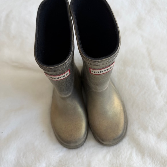 Hunter Kids Nebula Rain Boots Girl’s Size 10c - Picture 11 of 16